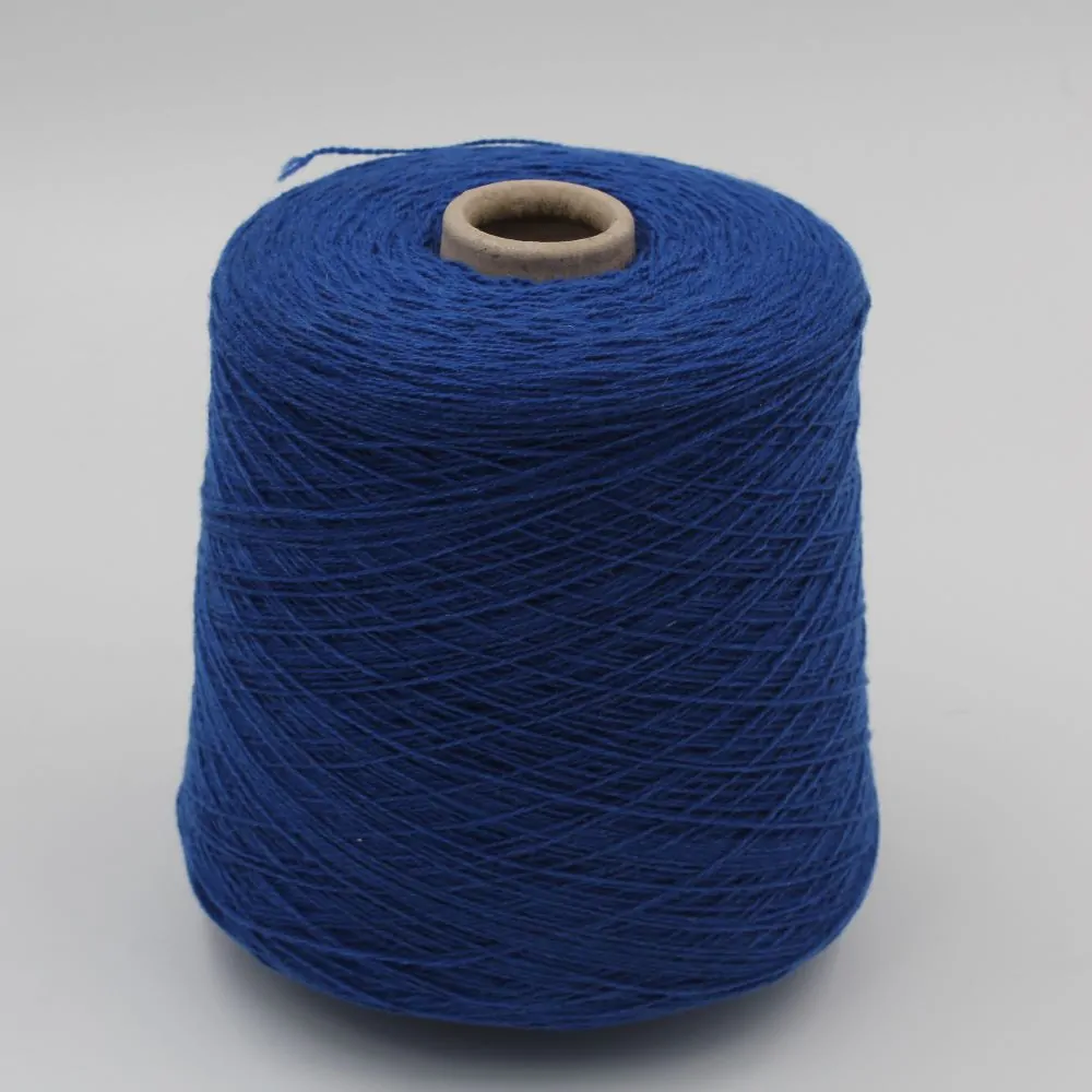 ALTER-ECO filato 97% cashmere 3% lana merino nm 2/12 colore royal rocche 630 gr