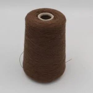 Filato merino extrafine 100% 2/30 colore marrone rocche 470 gr
