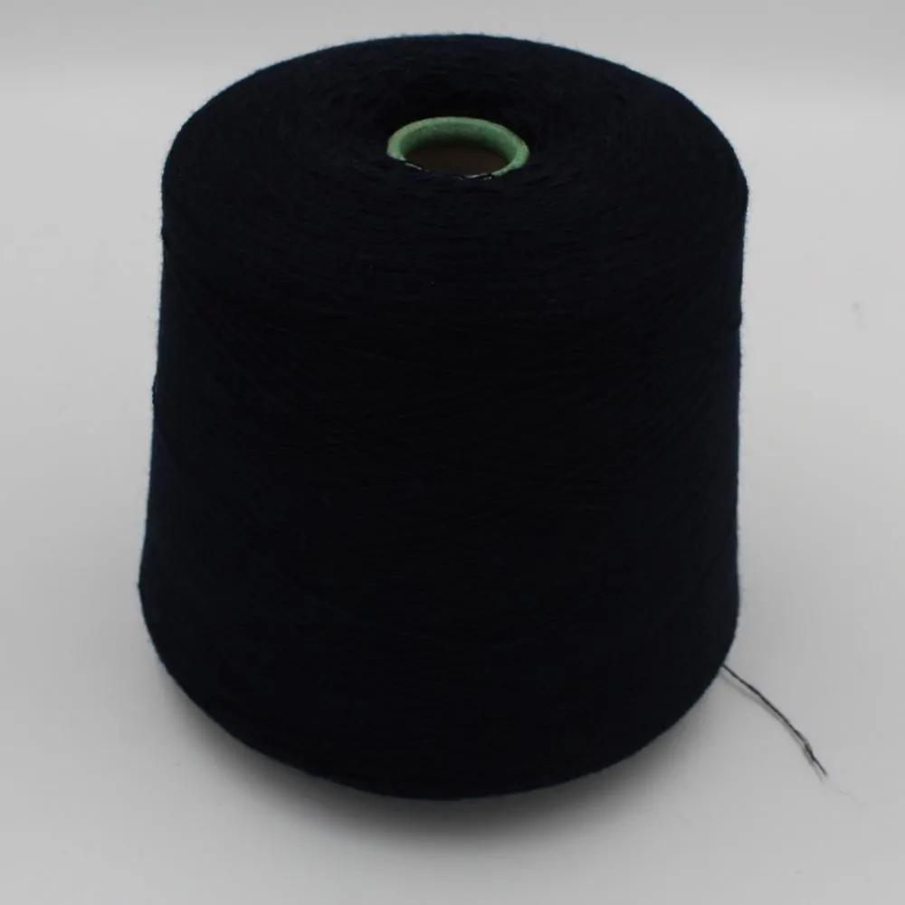 Filato da macchina 2/30 70% merino extrafine 30% cashmere colore blu rocca 490 gr