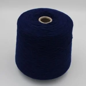 ALTER-ECO filato 97% cashmere 3% lana merino nm 2/12 colore blu rocche 500 gr