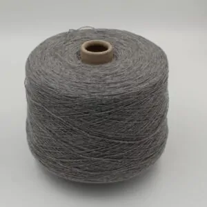 yarn merino extrafine 70% cashmere 30% nm. 2/15 color light grey cones 620gr