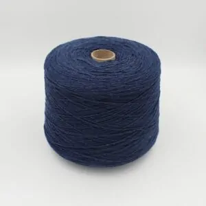 Filato cashmere riciclato 100% nm 3200 colore jeans rocche 500 gr