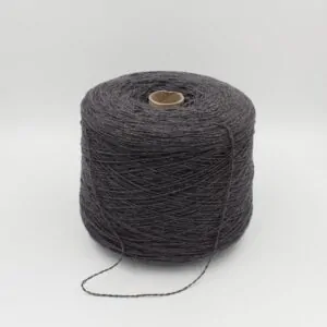 Filato cashmere riciclato 100% nm 3200 colore grigio medio rocche 500 gr