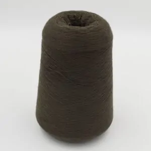 Yarn 2/27 100% Cashmere color green cones 520 gr