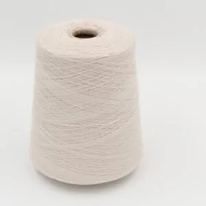 Filato Nm. 2/28 70% merino extrafine 30% cashmere colore silver rocca 560gr