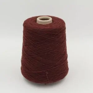 ALTER-ECO yarn 97% cashmere 3% wool merino nm 2/12 color brick cones 400 gr