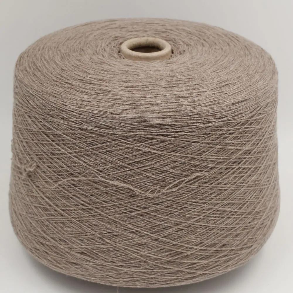 Filato 2/28 100% Cashmere colore beige rocche 680gr