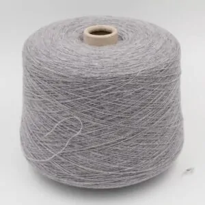 Filato 2/28 100% Cashmere colore grigio chiaro rocche 610gr