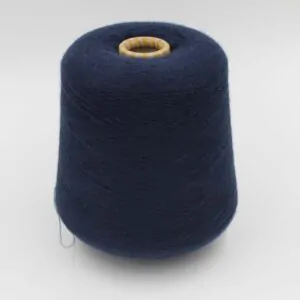 Filato 100% merino extrafine nm 2/48 colore blu scuro rocche 610 gr