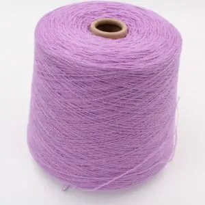 Yarn 96% Cashmere 4% Polyamide nm. 8600 color lilac cones 450gr