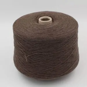 Filato 2/28 100% Cashmere colore marrone rocche 620gr