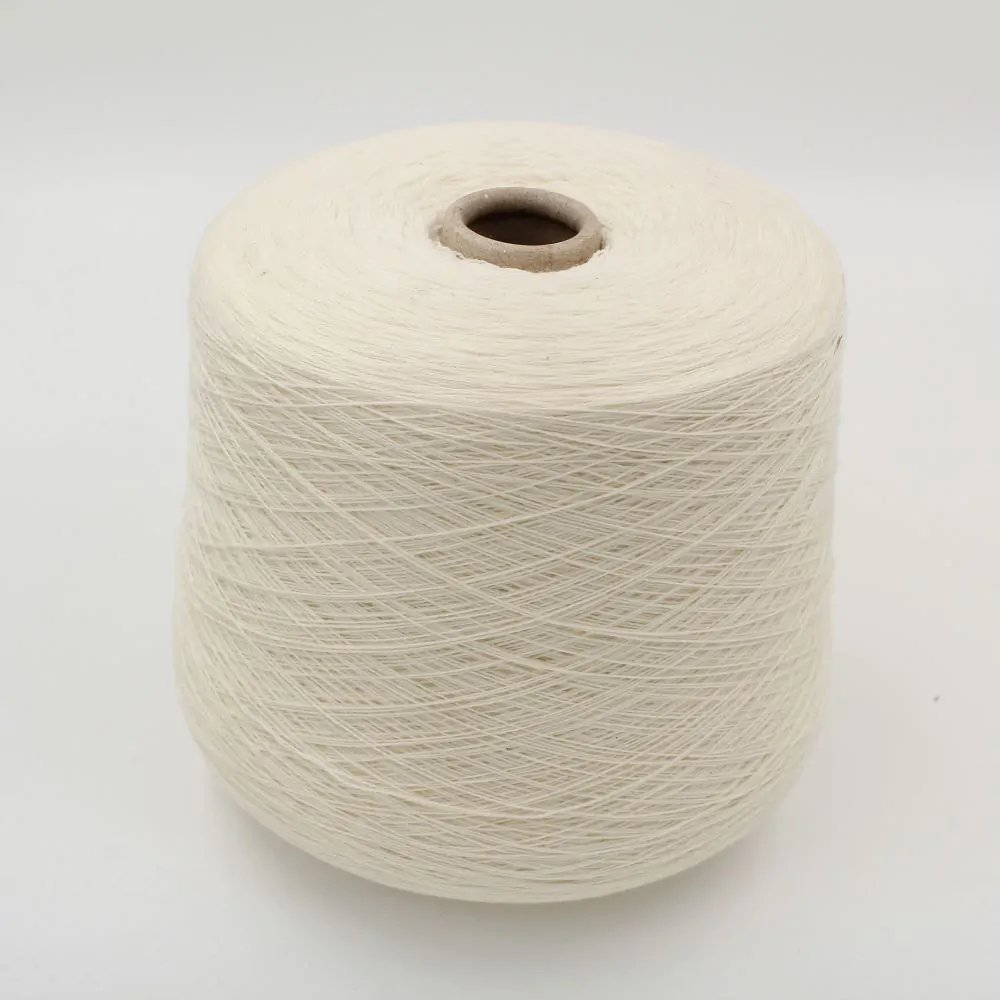 Filato Cashmere 100% nm 2/36 colore bianco rocche 560 gr