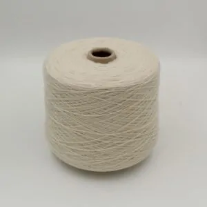 NEWSHARON 90% Merinos 10% Cashmere nm. 2/13500 color natural white cones 500gr