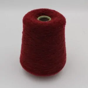 BUCLÉ 100% Merinos nm 2/30 colore rosso rocche 400gr