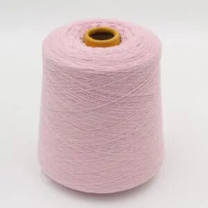 Yarn 70% Merinos 30% Cashmere nm. 15000 color pink cones 600gr