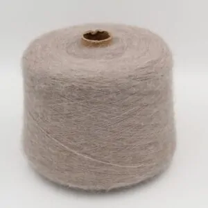Yarn 60% Alpaca 40% Polyamide nm 9000 color beige cones 470gr