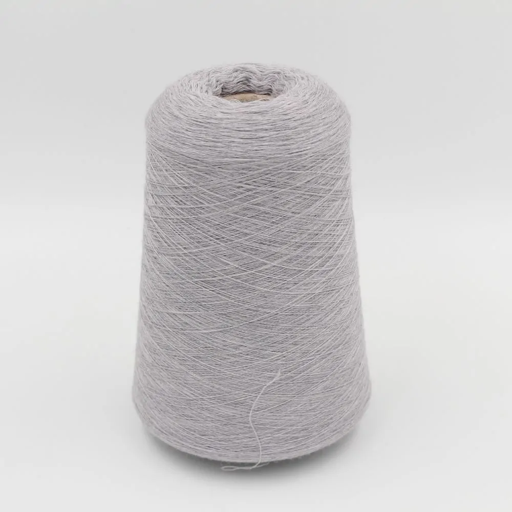 Yarn 70% Cashmere 30% Silk nm 2/60 color gravel cones 410gr