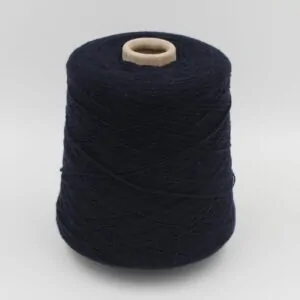Filato 100% Cashmere nm 2/18 colore blu rocche 480gr