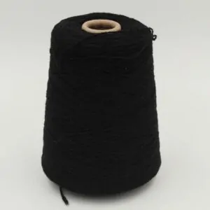 Filato 100% Cashmere nm. 2/11 colore nero rocche 650gr
