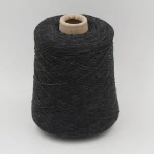 Filato cashmere 60% poliammide 40% nm 2/28 colore grigio scuro rocche 450 gr