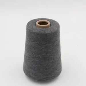 100% Cashmere yarn nm. 2/50 color dark grey rocche 490 gr