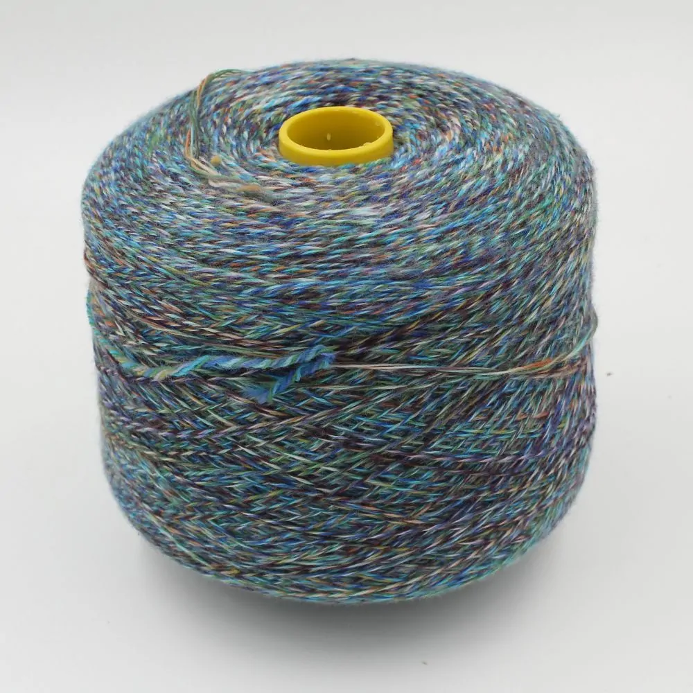 Filato 100% merinos extrafine nm 4/15 multicolor rocche 630 gr