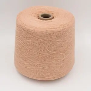 Yarn 70% Wool 30% Cashmere nm 2/26 color pink cones 450gr