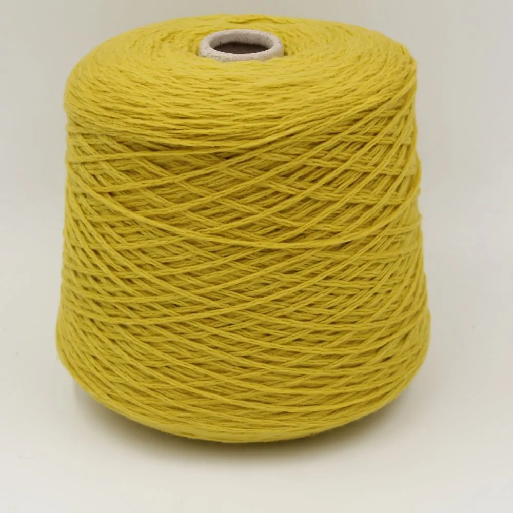 NINETYREV 95% Cashmere 5% Lana nm 2500 colore giallo rocche 500gr