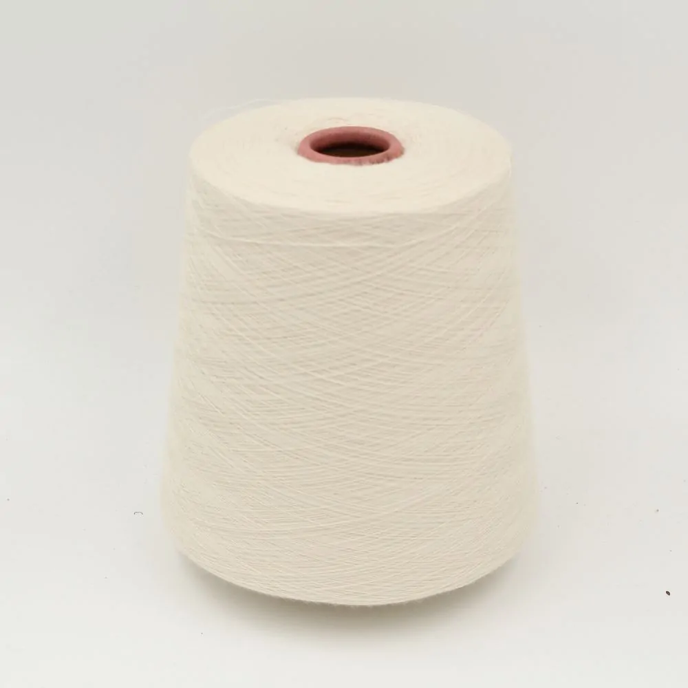 Filato Cashmere 100% nm. 2/50 colore bianco naturale rocche 460 gr