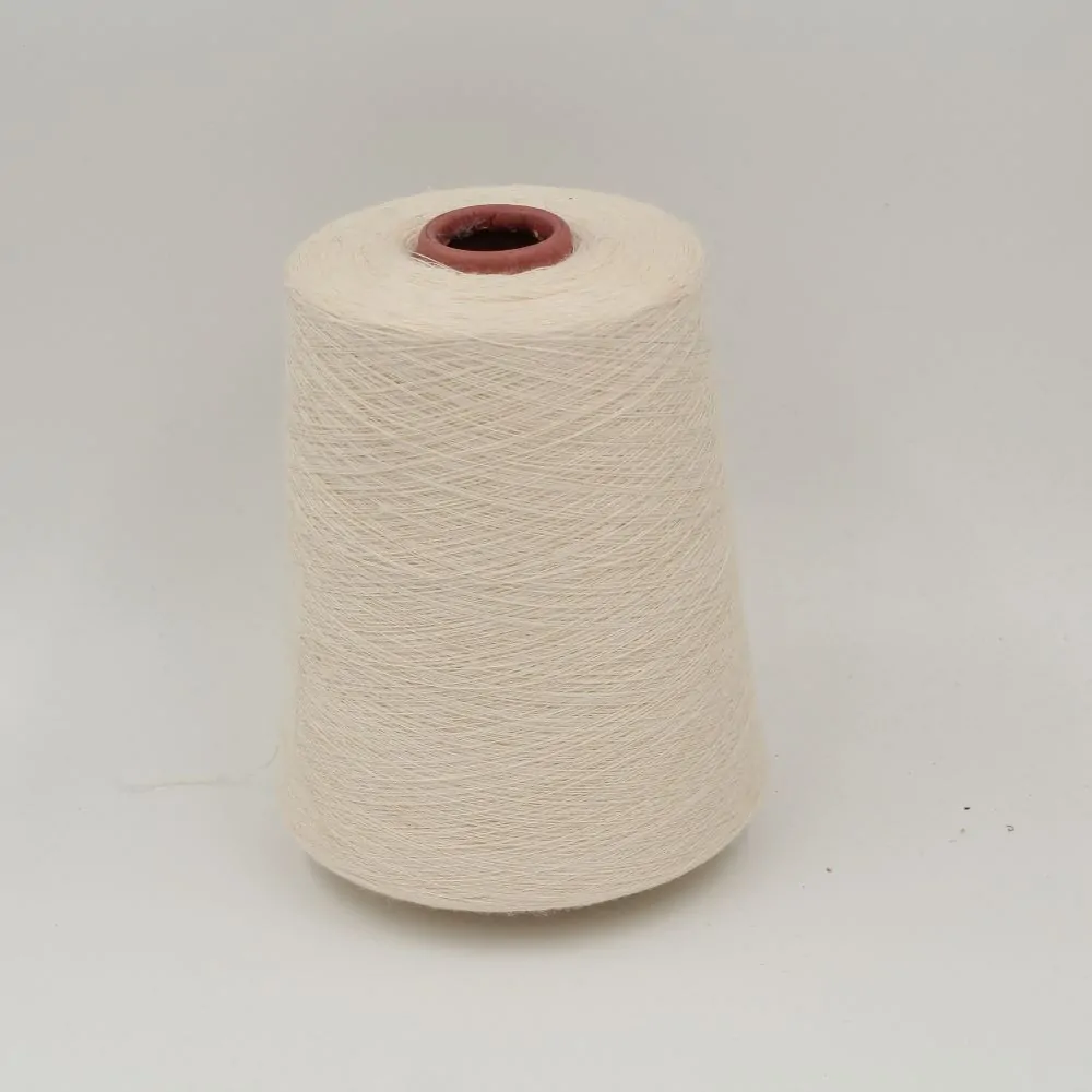 Filato 100% Lino nm.18000 Colore bianco rocche 530gr