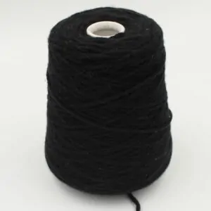 LAMBS 100% lambswool nm. 1250 color black cones 530gr