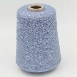 LINOCASH Yarn 65% Linen 35% Cashmere nm 2/52 color bluette cones 510gr