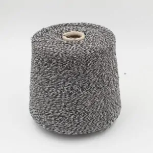 Filato 2/28 100% Cashmere colore nero muliné rocche 490 gr