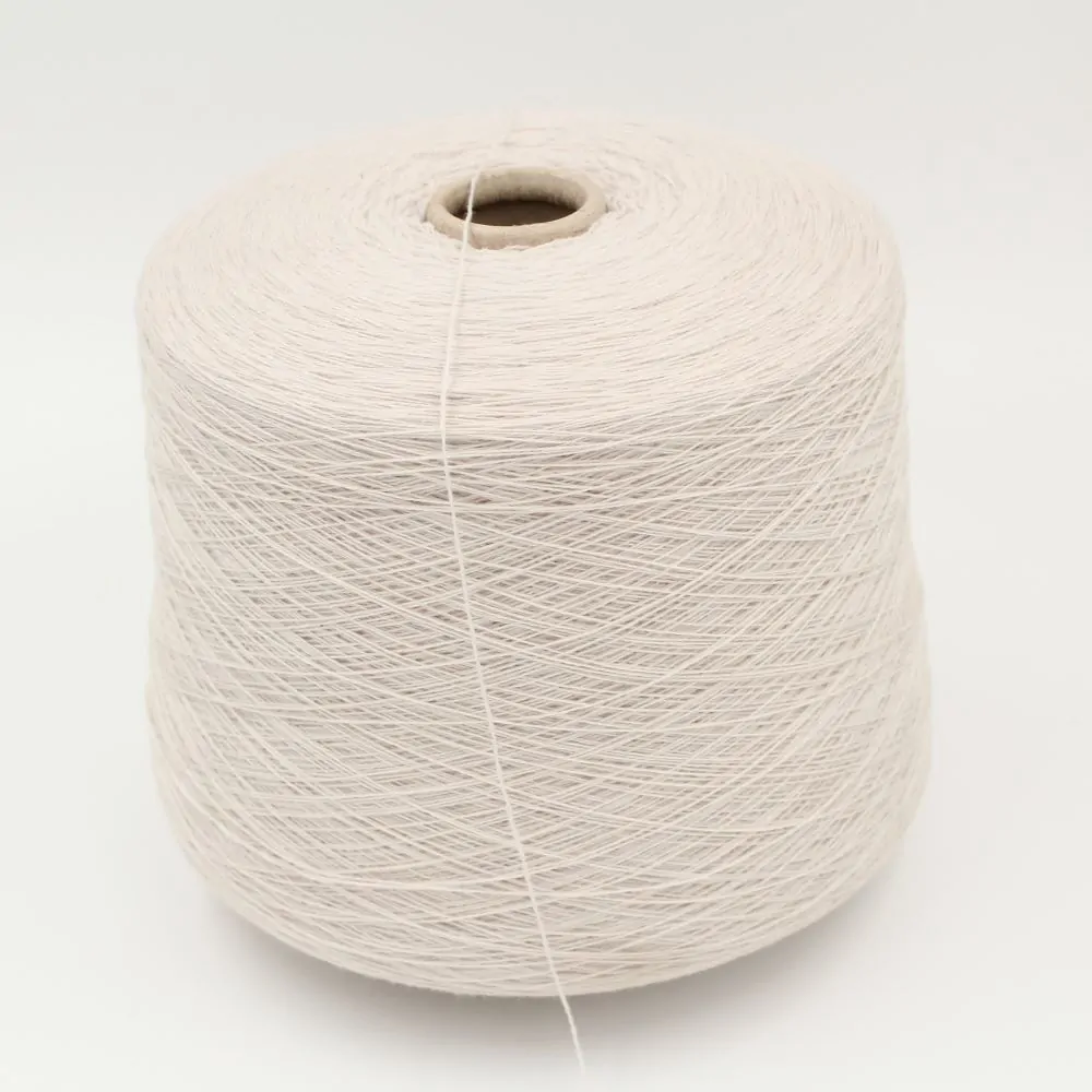 Yarn 2/28 100% Cashmere color silver cones 610 gr