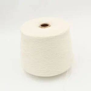 Filato 60% Cashmere 40% Poliammide nm 2/28 colore bianco rocche 500gr