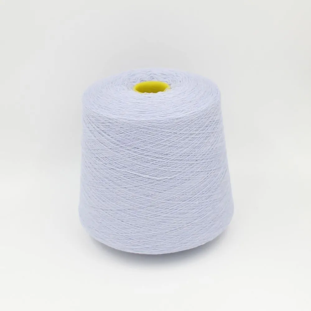 Filato Nm. 2/28 70% merino extrafine 30% cashmere colore celeste rocca 500gr