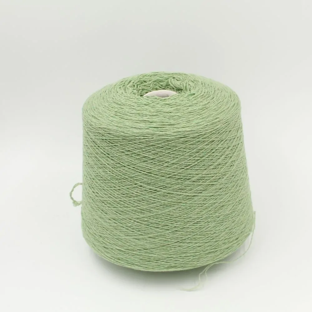 Cashmere 100% nm 2/14 colore verde acido rocche 540gr