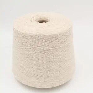 Cashmere 100% nm 2/14 colore beige chiaro rocche 500gr